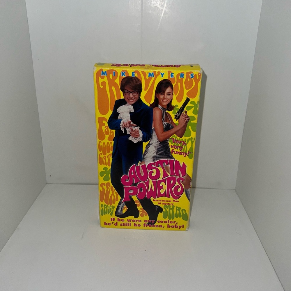 1997 Austin Powers International Man of Mystery VHS